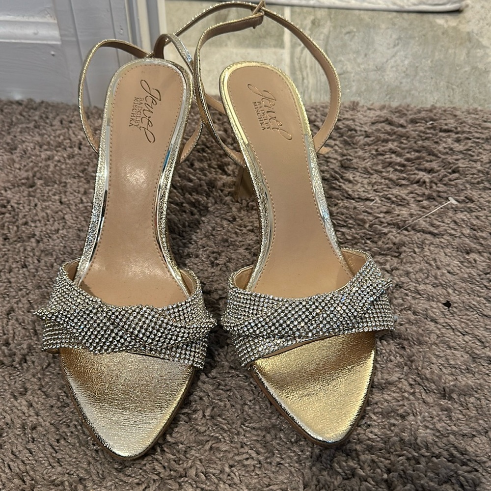 Badgley Mischka Jewel Rhinestone Heels